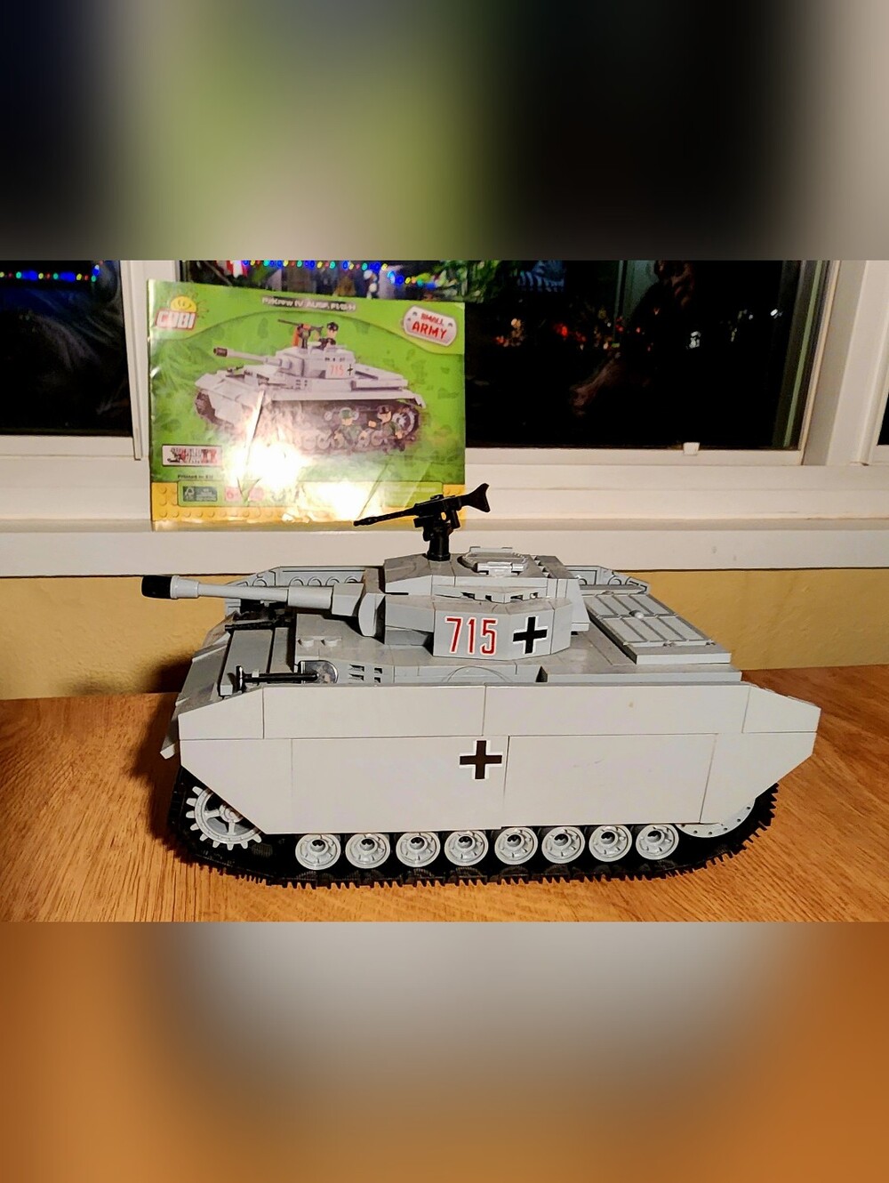 COBI WWII Panzer IV Ausf F1/G/H Tank Brick Building Set 2481 w/ Manual